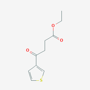 molecular formula C10H12O3S B1324129 Ethyl 4-oxo-4-(3-thienyl)butyrate CAS No. 473693-79-7