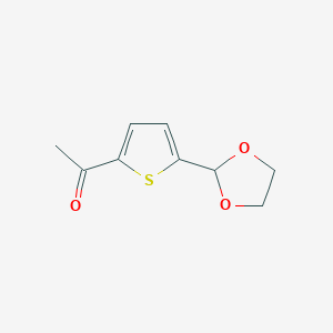 5-(1,3-Dioxolan-2-YL)-2-thienyl methyl ketone