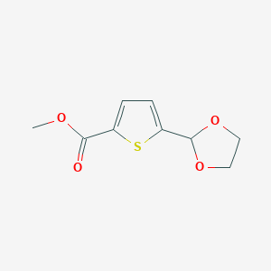 Methyl 5-(1,3-dioxolan-2-YL)-2-thiophenecarboxylate