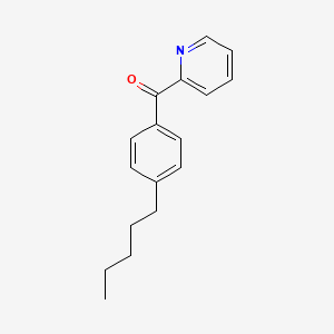 B1324177 2-(4-Pentylbenzoyl)pyridine CAS No. 898779-94-7