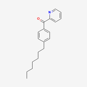 2-(4-Heptylbenzoyl)pyridine
