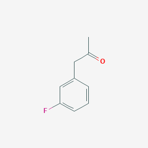 molecular formula C9H9FO B132418 3-Fluorophenylacetone CAS No. 1737-19-5