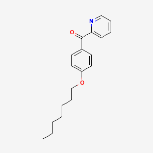 molecular formula C19H23NO2 B1324183 2-(4-Heptyloxybenzoyl)pyridine CAS No. 898780-12-6