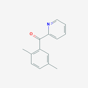 B1324191 2-(2,5-Dimethylbenzoyl)pyridine CAS No. 898780-48-8