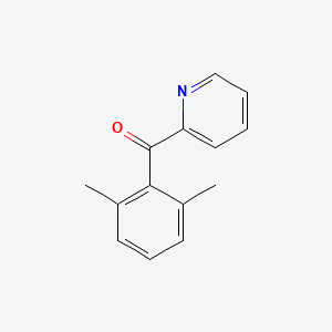 molecular formula C14H13NO B1324192 2-(2,6-Dimethylbenzoyl)pyridine CAS No. 898780-51-3