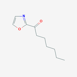 molecular formula C10H15NO2 B1324195 Hexyl oxazol-2-YL ketone CAS No. 898758-33-3