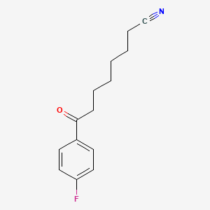 8-(4-Fluorophenyl)-8-oxooctanenitrile