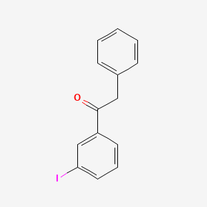 molecular formula C14H11IO B1324247 3'-Iodo-2-phenylacetophenone CAS No. 214900-27-3