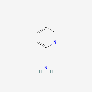 molecular formula C8H12N2 B1324256 2-(Pyridin-2-YL)propan-2-amine CAS No. 52568-28-2