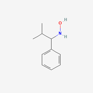 N-(2-methyl-1-phenylpropyl)hydroxylamine