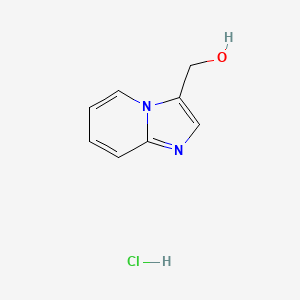 molecular formula C8H9ClN2O B1324283 Imidazo[1,2-a]pyridin-3-ylmethanol hydrochloride CAS No. 30489-62-4