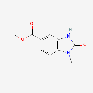 methyl 1-methyl-2-oxo-2,3-dihydro-1H-1,3-benzimidazole-5-carboxylate