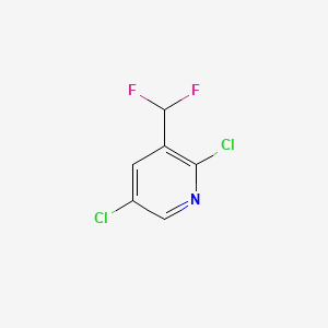 2,5-Dichloro-3-(difluoromethyl)pyridine