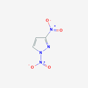 molecular formula C3H2N4O4 B1324338 1,3-Dinitro-1H-pyrazole CAS No. 38858-81-0