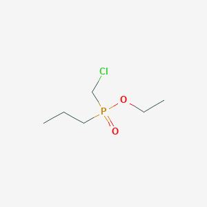 molecular formula C6H14ClO2P B13243445 Ethyl (chloromethyl)(propyl)phosphinate 