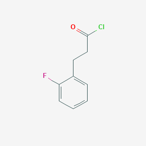B1324355 3-(2-Fluorophenyl)propionyl chloride CAS No. 52163-89-0