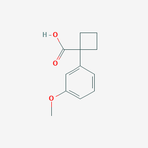 1-(3-Methoxyphenyl)cyclobutanecarboxylic acid