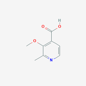 molecular formula C8H9NO3 B13243628 3-Methoxy-2-methylisonicotinic acid 