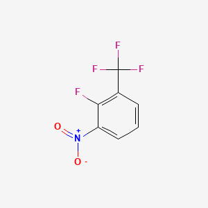 molecular formula C7H3F4NO2 B1324385 2-Fluoro-3-nitrobenzotrifluoride CAS No. 61324-97-8