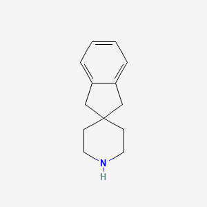 molecular formula C13H17N B1324404 1,3-Dihydrospiro[indene-2,4'-piperidine] CAS No. 6841-89-0