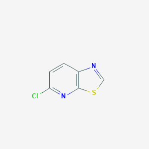 molecular formula C6H3ClN2S B1324408 5-氯噻唑并[5,4-b]吡啶 CAS No. 1313726-12-3