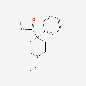 molecular formula C14H19NO2 B1324428 1-Ethyl-4-phenylpiperidine-4-carboxylic acid 