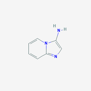 molecular formula C7H7N3 B132443 咪唑并[1,2-a]吡啶-3-胺 CAS No. 28036-33-1