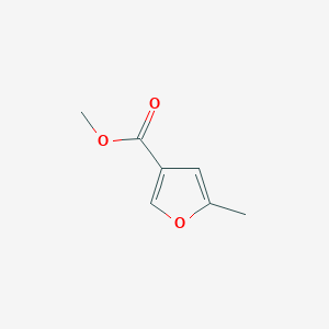 molecular formula C7H8O3 B1324432 Methyl 5-methylfuran-3-carboxylate CAS No. 35351-35-0
