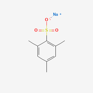 molecular formula C9H11NaO3S B1324434 Benzenesulfonic acid, 2,4,6-trimethyl-, sodium salt CAS No. 6148-75-0