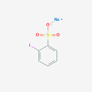 molecular formula C6H4INaO3S B1324435 Sodium 2-Iodobenzenesulfonate CAS No. 62973-69-7