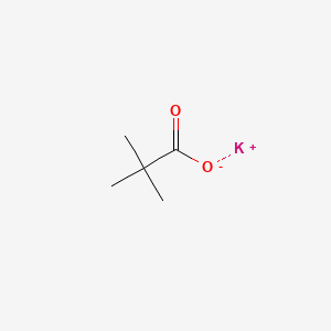 molecular formula C5H9KO2 B1324436 Potassium pivalate CAS No. 19455-23-3