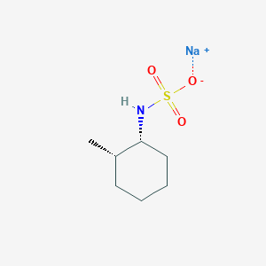 molecular formula C7H14NNaO3S B1324443 Sodium cis-2-methylcyclohexylsulfamate CAS No. 56120-29-7