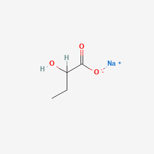 molecular formula C4H7NaO3 B1324444 Sodium 2-hydroxybutyrate CAS No. 5094-24-6