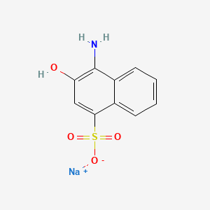 molecular formula C10H8NNaO4S B1324445 1-Amino-2-naphthol-4-sodium sulfonate CAS No. 5959-58-0