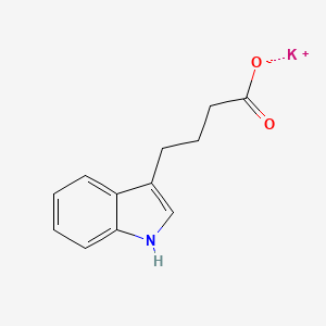 molecular formula C12H12KNO2 B1324447 Indole-3-butyric acid potassium CAS No. 60096-23-3