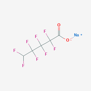 molecular formula C5HF8NaO2 B1324456 Sodium 5h-octafluoropentanoate CAS No. 22715-46-4