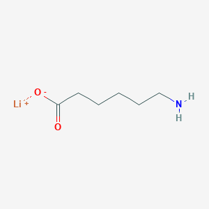 molecular formula C6H12LiNO2 B1324462 Lithium 6-aminohexanoate 