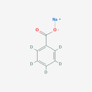 molecular formula C7H5NaO2 B1324463 Sodium benzoate-d5 CAS No. 62790-26-5
