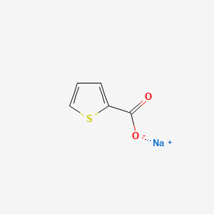 molecular formula C5H3NaO2S B1324466 sodium thiophene-2-carboxylate CAS No. 7028-03-7