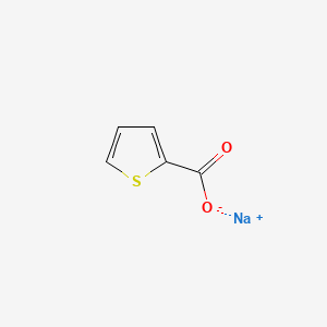 molecular formula C5H3NaO2S B1324466 Sodium 2-thiophenecarboxylate CAS No. 7028-03-7