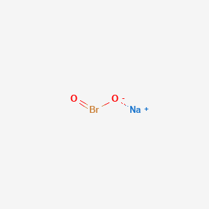molecular formula NaBrO2<br>BrNaO2 B1324467 Sodium bromite CAS No. 7486-26-2