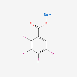 molecular formula C7H2F4NaO2 B1324473 Sodium 2,3,4,5-tetrafluorobenzoate CAS No. 67852-79-3