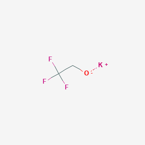 molecular formula C2H2F3KO B1324474 Potassium 2,2,2-trifluoroethan-1-olate 