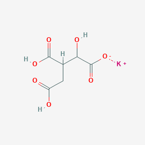 molecular formula C6H7KO7 B1324483 Potassium 3,4-dicarboxy-2-hydroxybutanoate CAS No. 205939-59-9