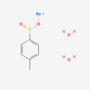 molecular formula C7H11NaO4S B1324487 甲苯-4-亚磺酸钠二水合物 CAS No. 7257-26-3
