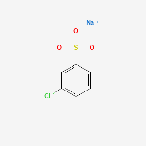 molecular formula C7H7ClNaO3S B1324491 Sodium 3-Chloro-4-methylbenzenesulfonate CAS No. 5138-91-0