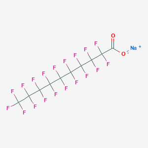 molecular formula C10F19NaO2 B1324515 Sodium perfluorodecanoate 