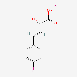 Potassium 4-(4-fluorophenyl)-2-oxobut-3-enoate