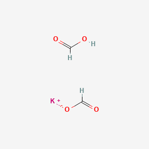 molecular formula C2H3KO4 B1324529 Potassium diformate CAS No. 20642-05-1