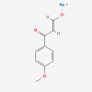 Sodium 3-(4-methoxyphenyl)-3-oxoprop-1-en-1-olate